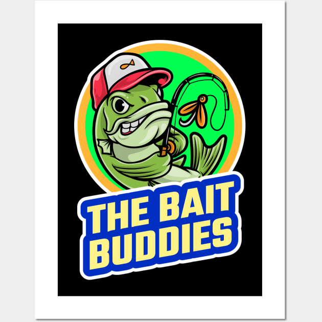 The Bait Buddies Wall Art by John Byrne